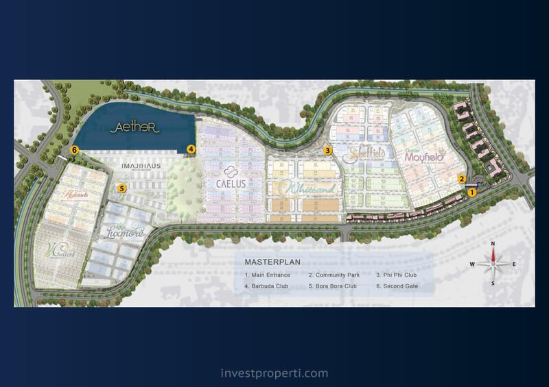 Master Plan Greenwich Park BSD - Cluster Aether