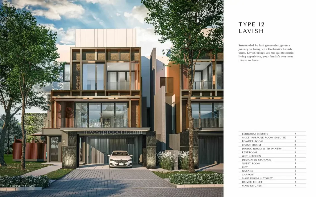 Rumah Enchante BSD Tipe 12 Lavish