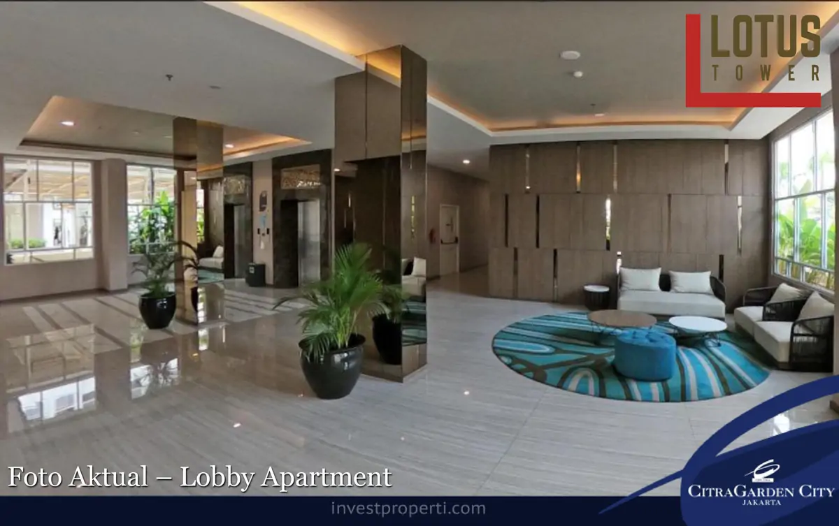 Lobby Apartemen Citra Living