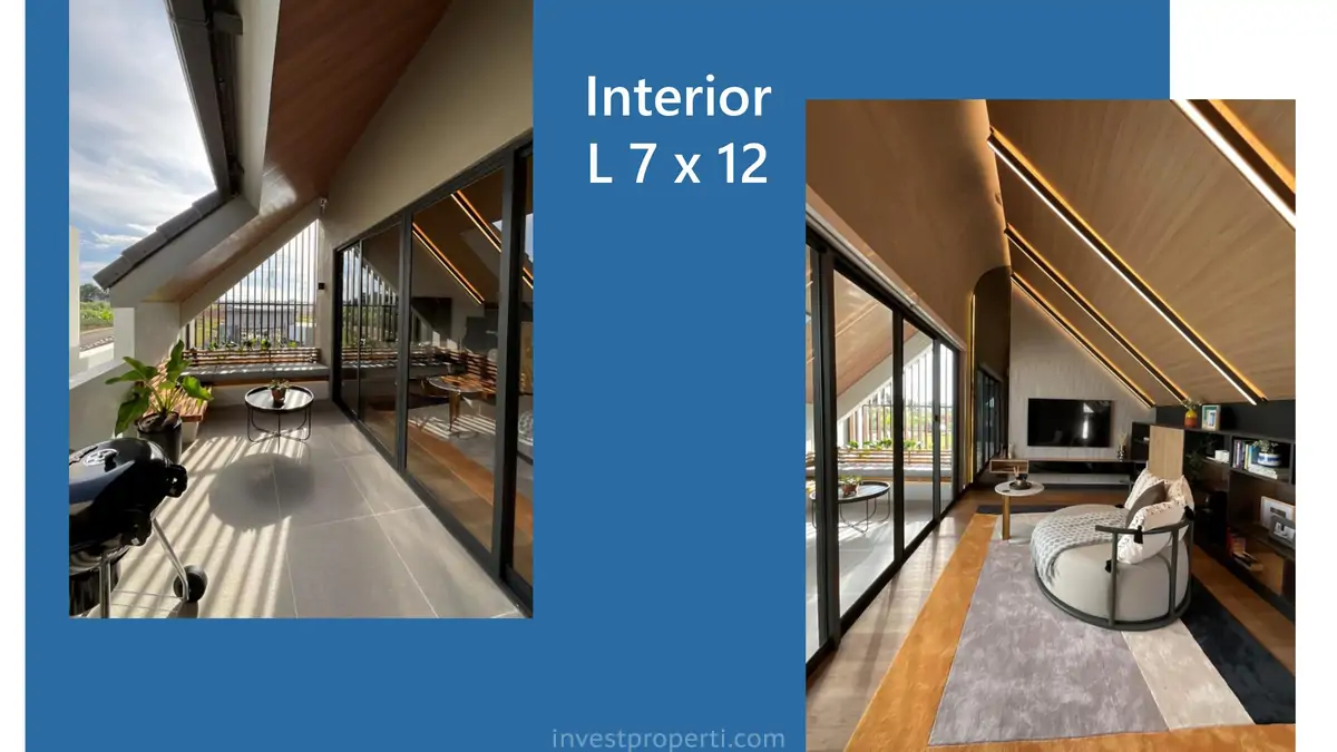 Desain Interior Rumah Leonora Symphonia Serpong Tipe 7x12