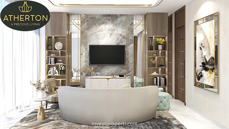 Living Room Design Atherton Kota Wisata