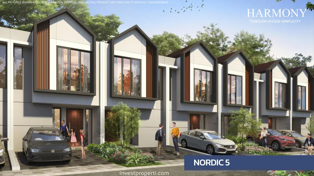 Rumah Nordic at Kebayoran Harmony Tipe 5