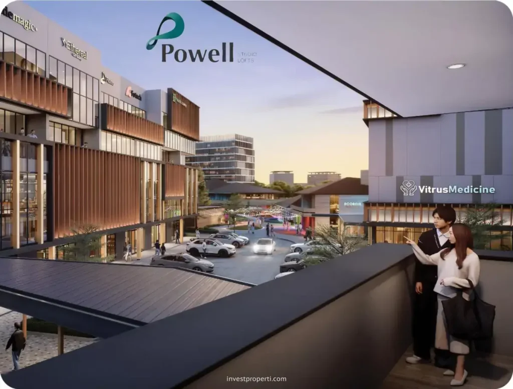 Powell Studio Loft BSD Balcony