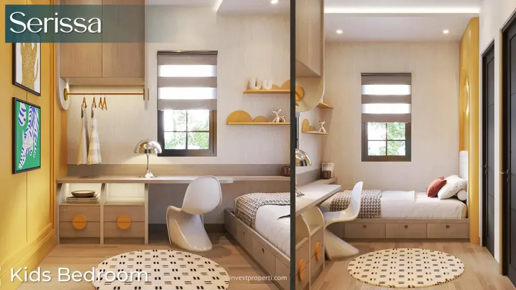 Interior Rumah Dalbergia CitraGarden Bintaro Tipe Serrisa Kids Bedroom