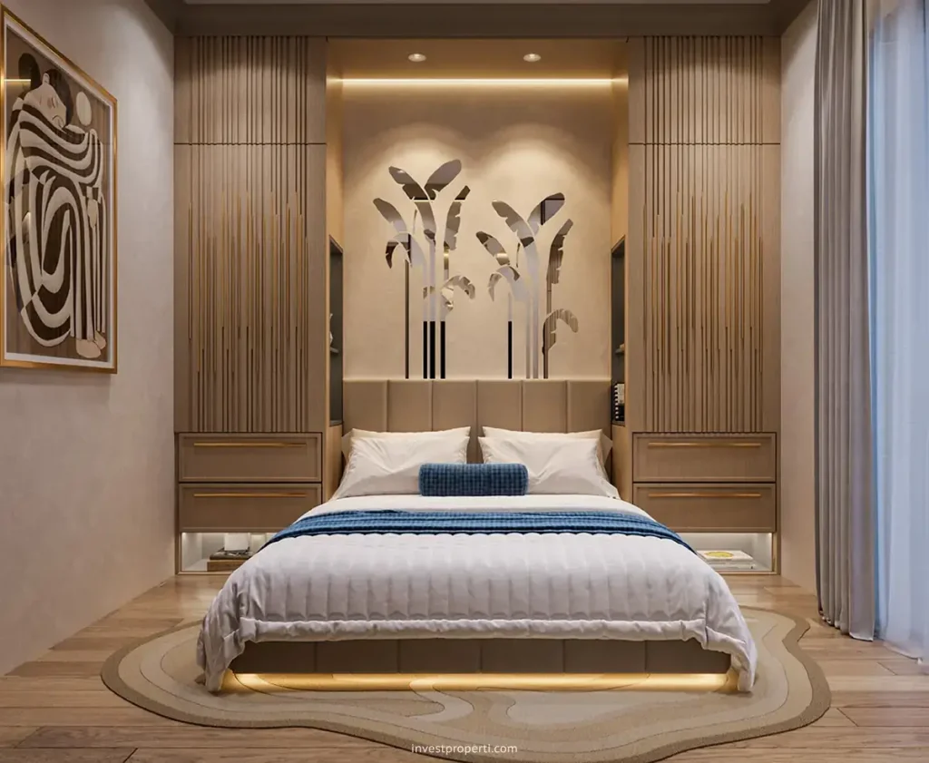 Interior Desain Master Bedroom Rona Homes Summarecon Tangerang