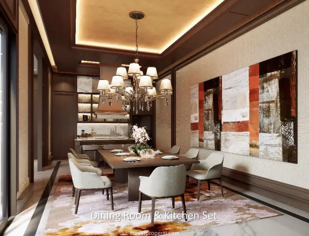 Interior Dining Room Rumah Matera Signature