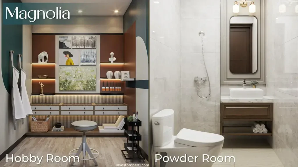 Interior Rumah Dalbergia CitraGarden Bintaro Tipe Magnolia Hobby Room
