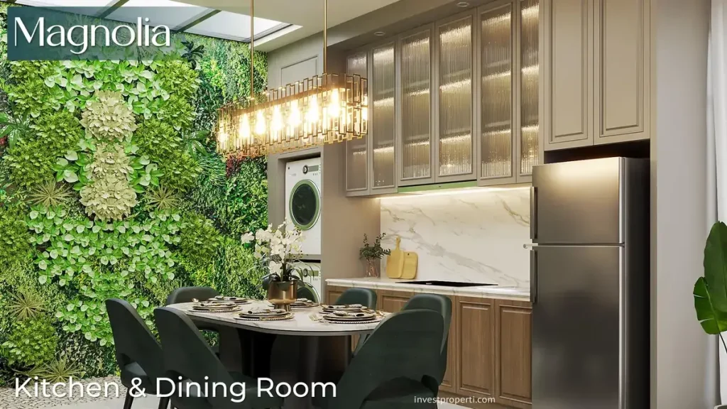 Interior Rumah Dalbergia CitraGarden Bintaro Tipe Magnolia Kitchen