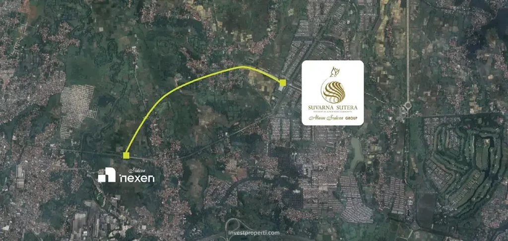 Lokasi Sutera Nexen Ke Suvarna Sutera
