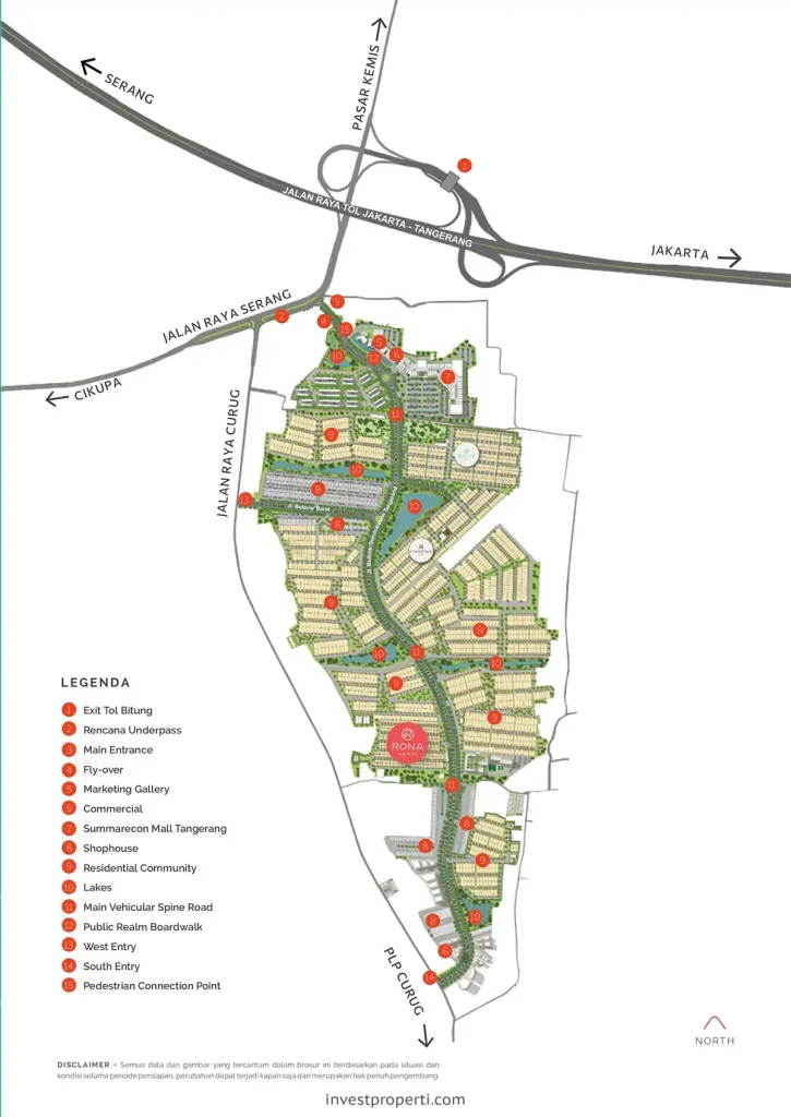 Master Plan Summarecon Tangerang