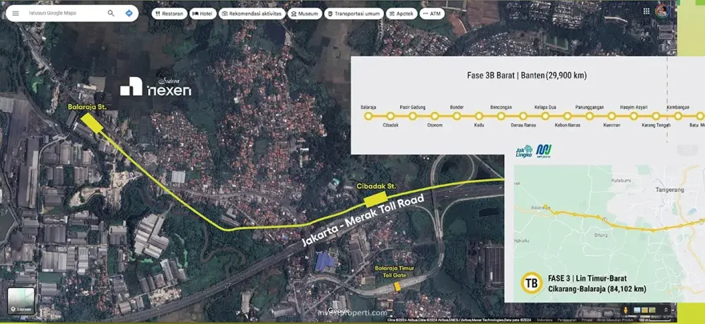 MRT 3 Dekat Sutera Nexen