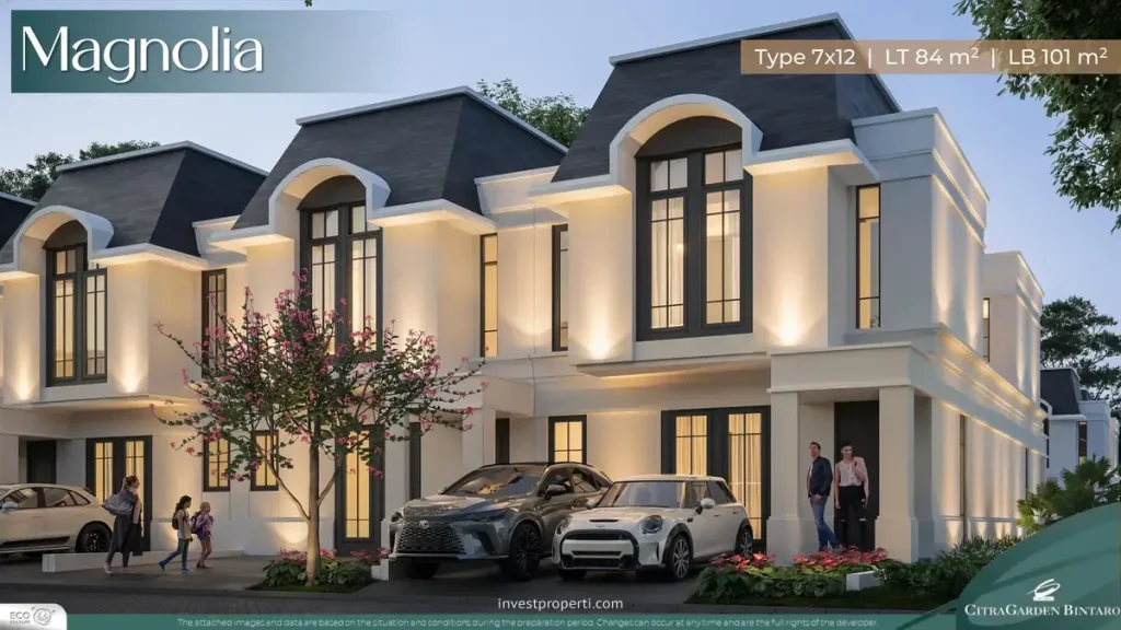 Rumah Dalbergia CitraGarden Bintaro Tipe Magnolia
