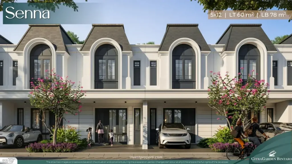Rumah Dalbergia CitraGarden Bintaro Tipe Senna