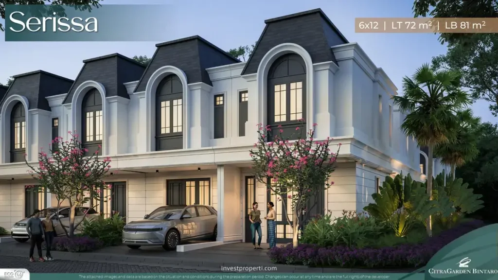 Rumah Dalbergia CitraGarden Bintaro Tipe Serrisa
