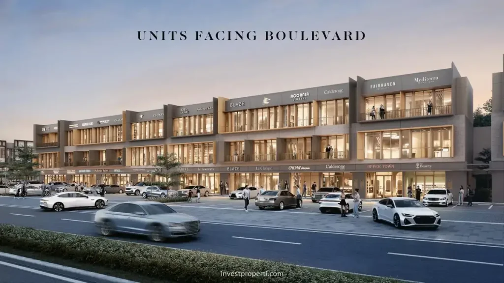 The Exquis BSD City Facing Boulevard