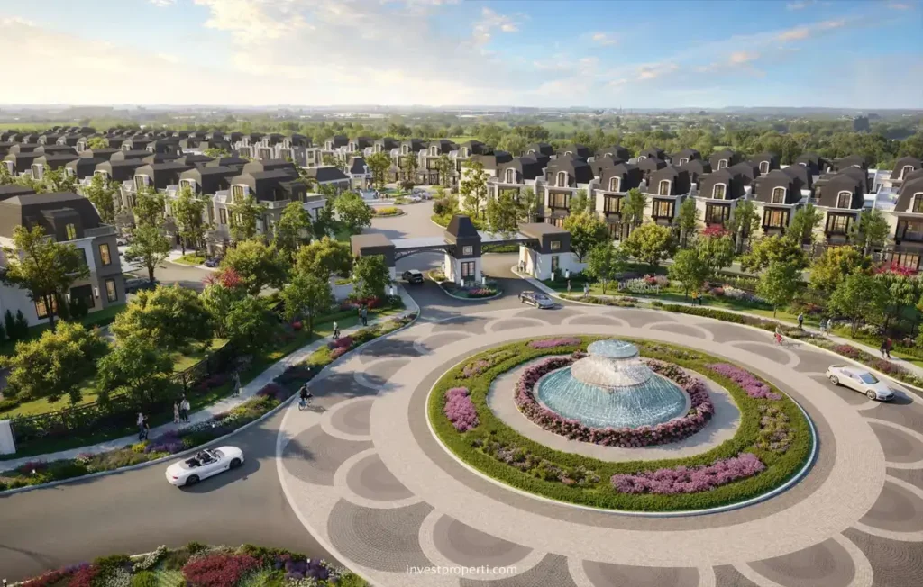 Bunderan Cluster Bellefont East Summarecon Serpong