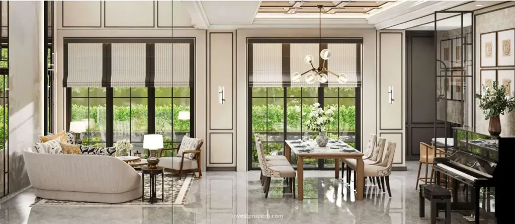 Living Room Rumah The Spring Summarecon Serpong Tipe 10