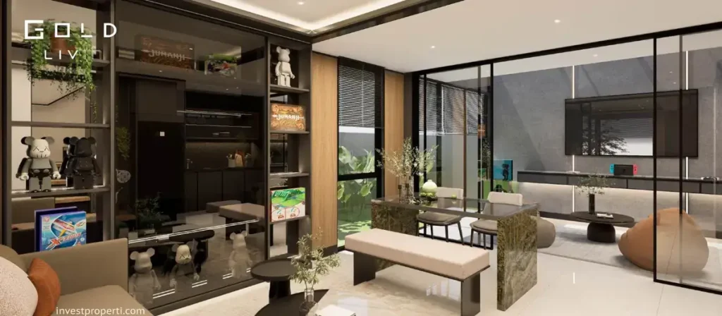Park Serpong Gold Livin Living Room Design