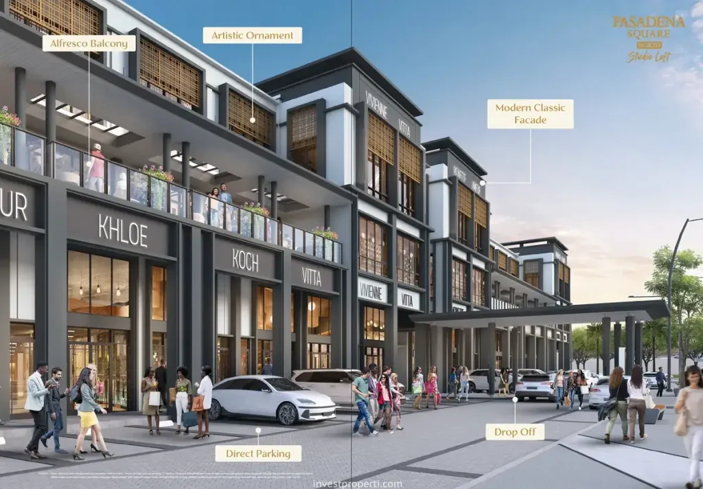 Ruko Pasadena North Square Studio Loft Gading Serpong