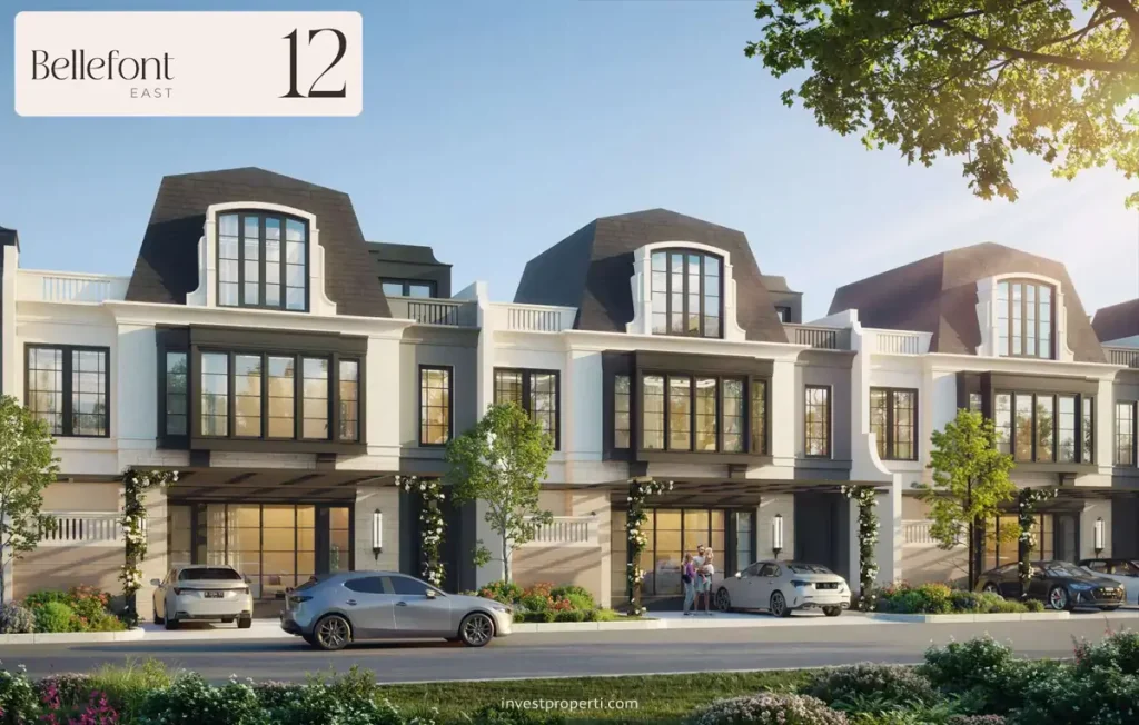 Rumah Bellefont East Summarecon Serpong Tipe 12