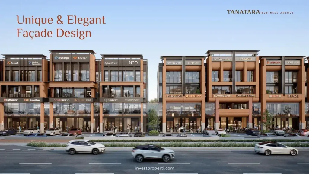 Tanatara Business Avenue BSD Facade
