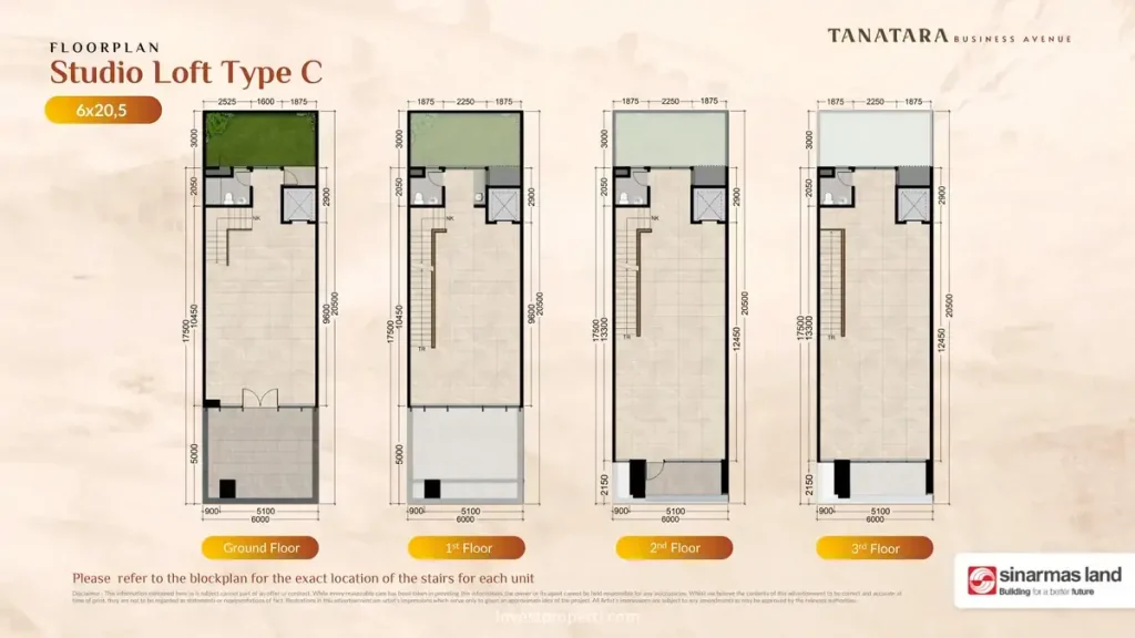 Tanatara Business Avenue BSD Studio Loft TYpe C