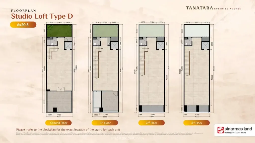 Tanatara Business Avenue BSD Studio Loft TYpe D