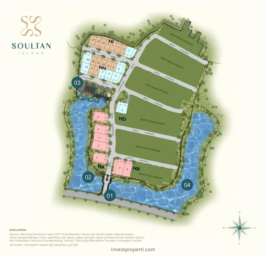 Siteplan Soultan Summarecon Bekasi