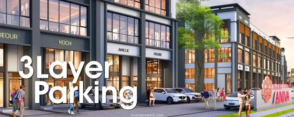 Grand Boulevard Aniva Studio Loft 3 Layer Parking