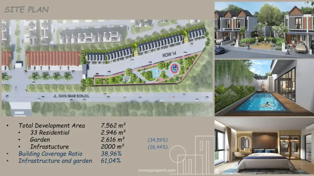 Siteplan Victoria Village @ Victoria Park Residence Karawaci