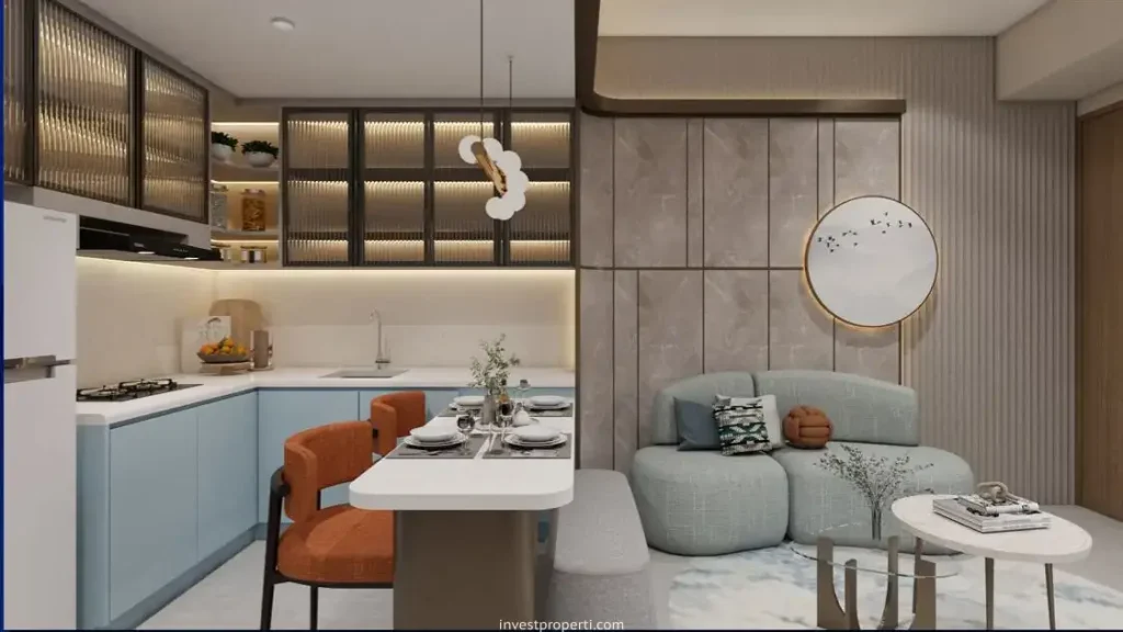 Desain Rumah Elvara Kota Wisata Cibubur Dapur