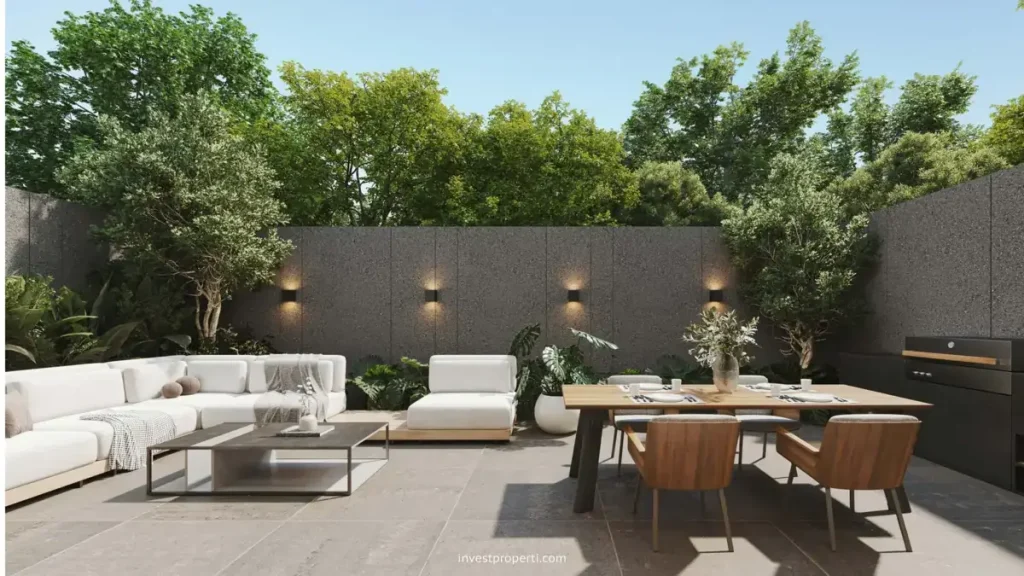 Desain Rumah Blackstar Homes Marq Estate - Backyard