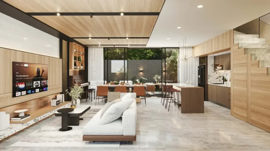 Desain Rumah Blackstar Homes Marq Estate - Living Room