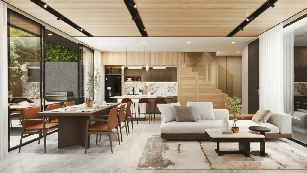 Desain Rumah Blackstar Homes Marq Estate - Living Room