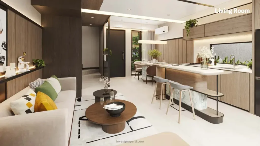 Desain Rumah Cendana Grand Suites Marq Estate - Living Room