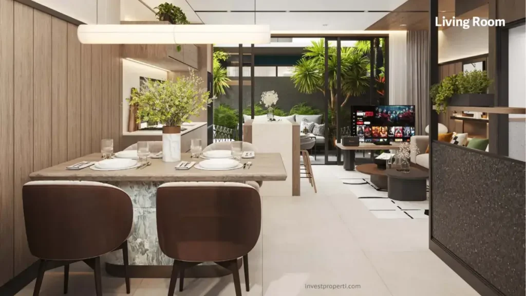 Desain Rumah Cendana Grand Suites Marq Estate - Living Room