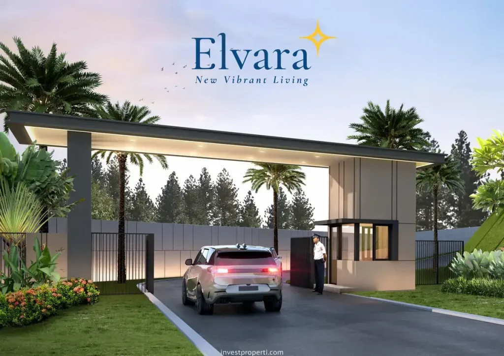 Gerbang Cluster Elvara Kota Wisata Cibubur