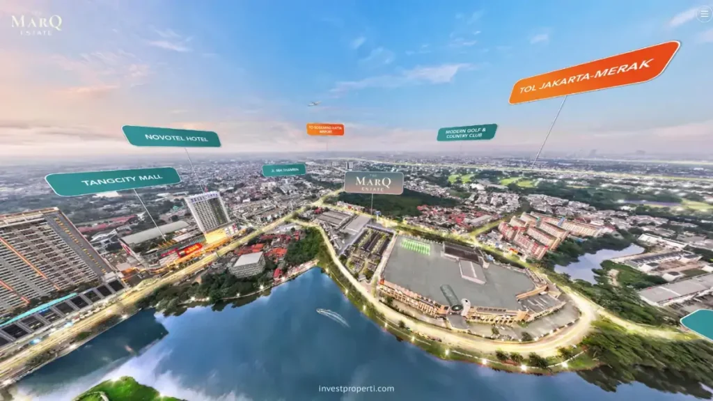 Lokasi Marq Estate Tangerang