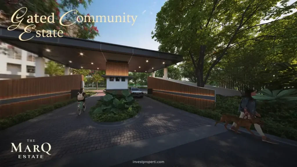 Gerbang Utama Marq Estate Lippo Tangerang