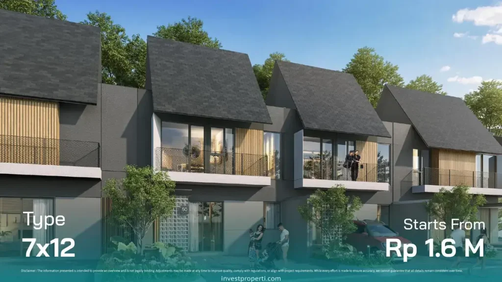 Rumah Ivora Summarecon Bandung Tipe 7x12