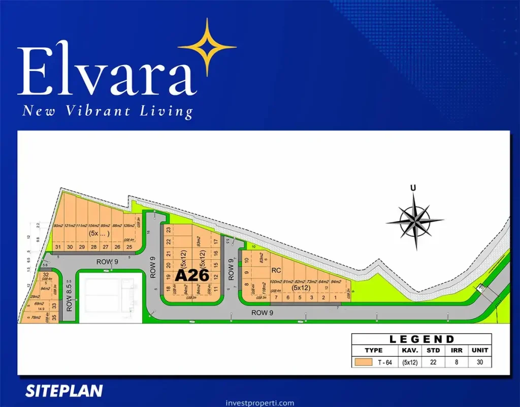 Siteplan Elvara Kota Wisata