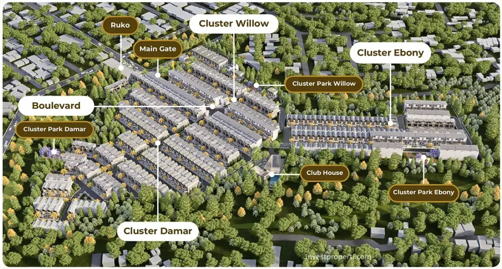 Siteplan Pacific Garden Puri Jakarta Barat