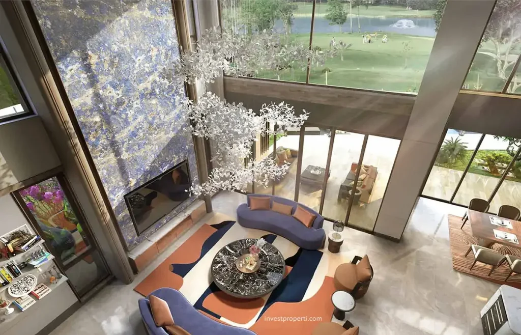 Double Volume Living Room Citra Mansion Sentul