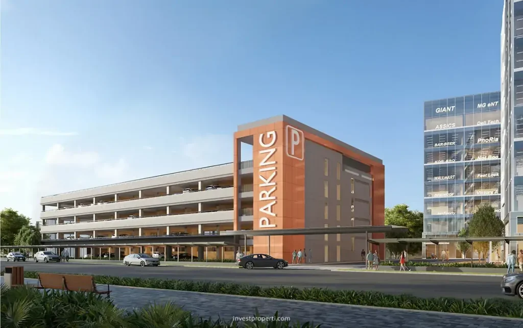 Gedung Parkir Gudang One Business Park PIK 2