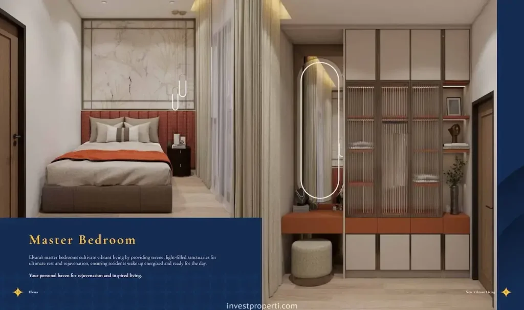 Master BedRoom Elvara Kota Wisata