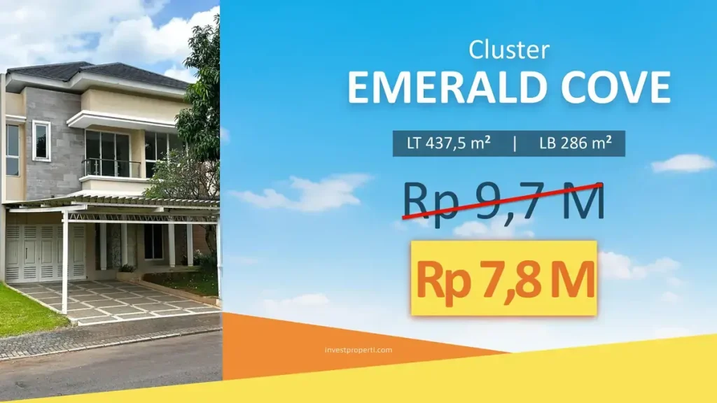 Rumah Emerald Cove Summarecon Serpong