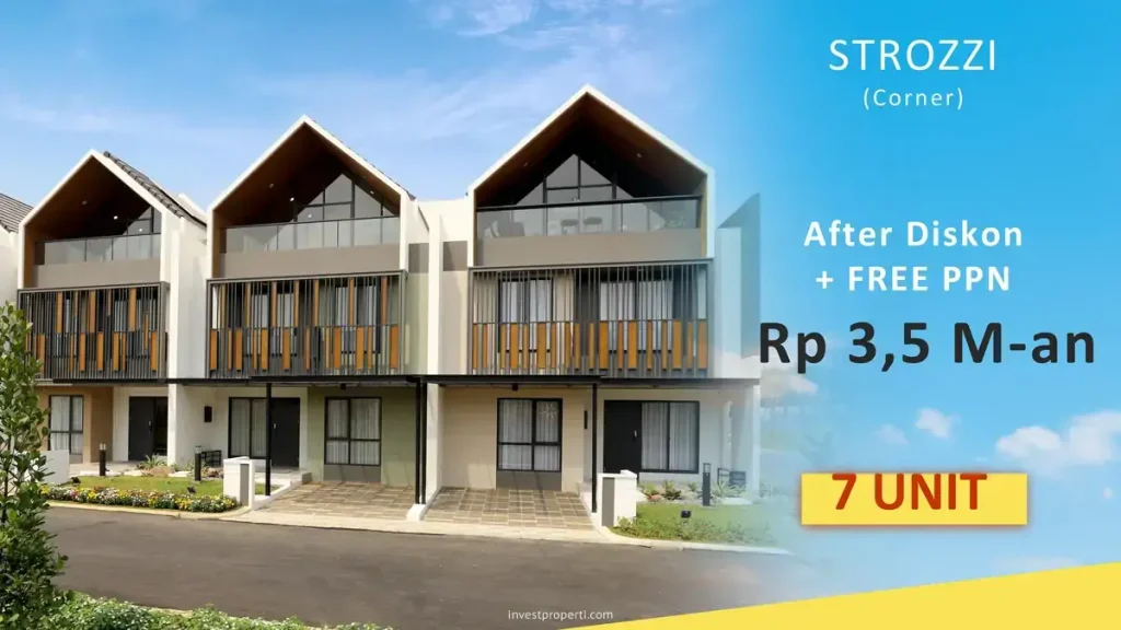 Rumah Strozzi Summarecon Serpong