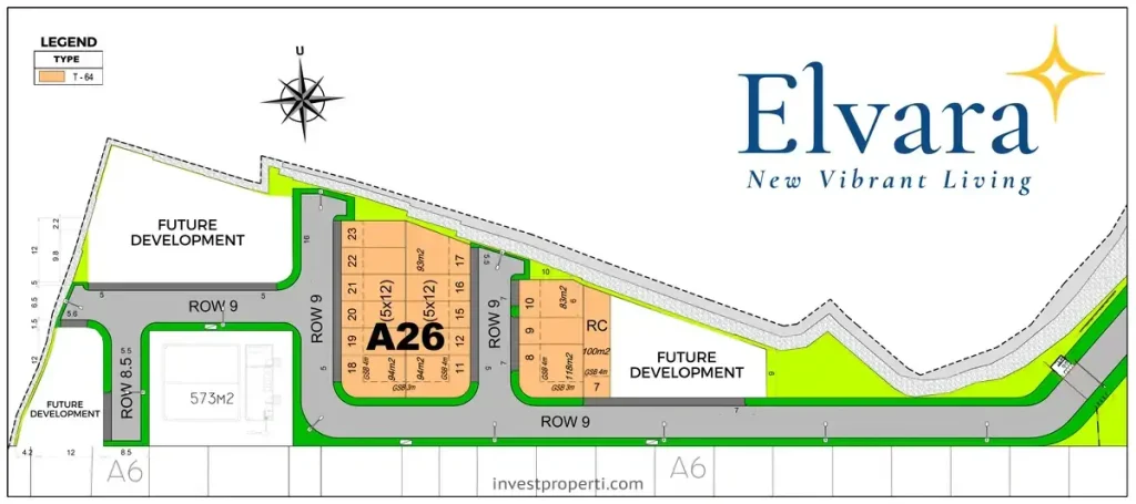 Siteplan Elvara Kota Wisata