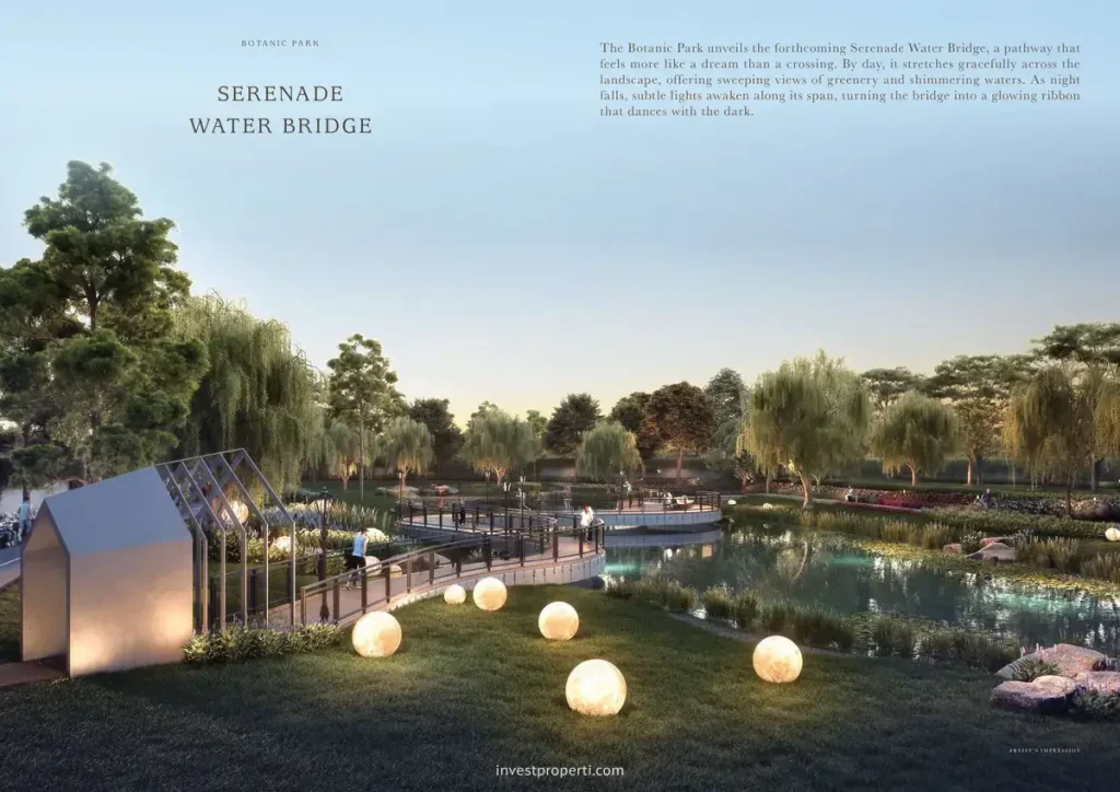 Botanic Park Navapark BSD Water Bridge