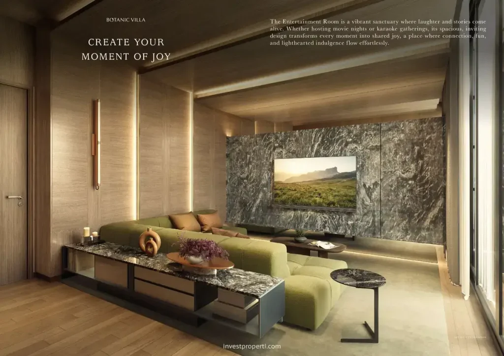 Botanic Villa Entertainment Room